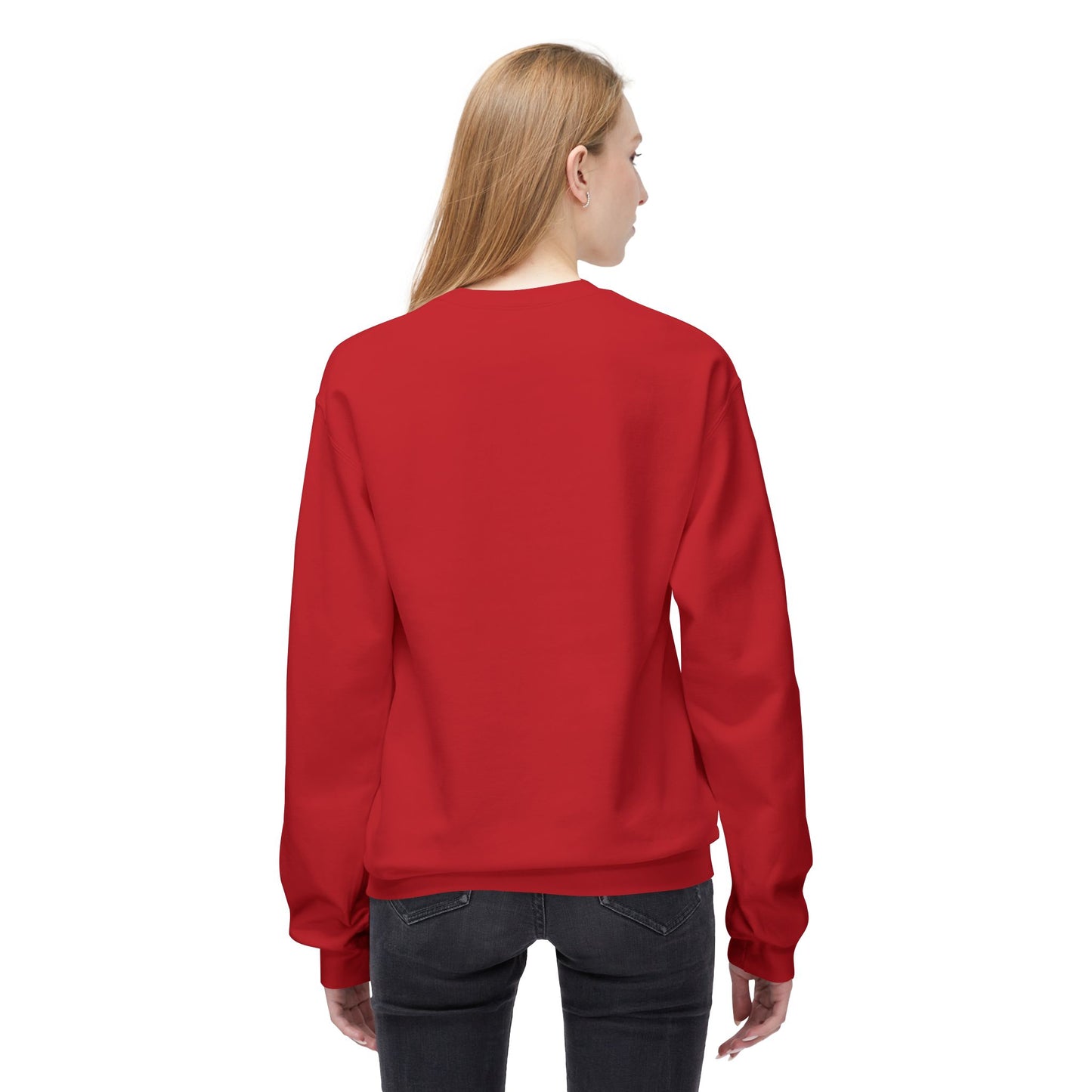 Crewneck Unisex Sweatshirt — "Not Today Cupid" Vintage Cherub Valentine Anti-Love Pullover