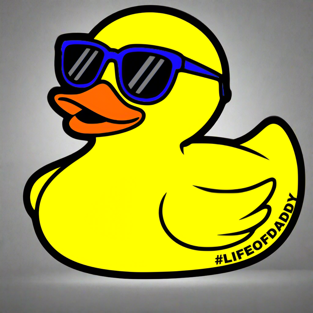 2in Duck Vinyl Sticker