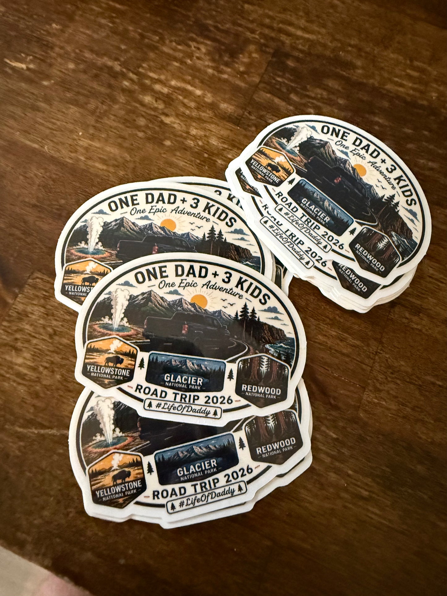 2in Road Trip Sticker