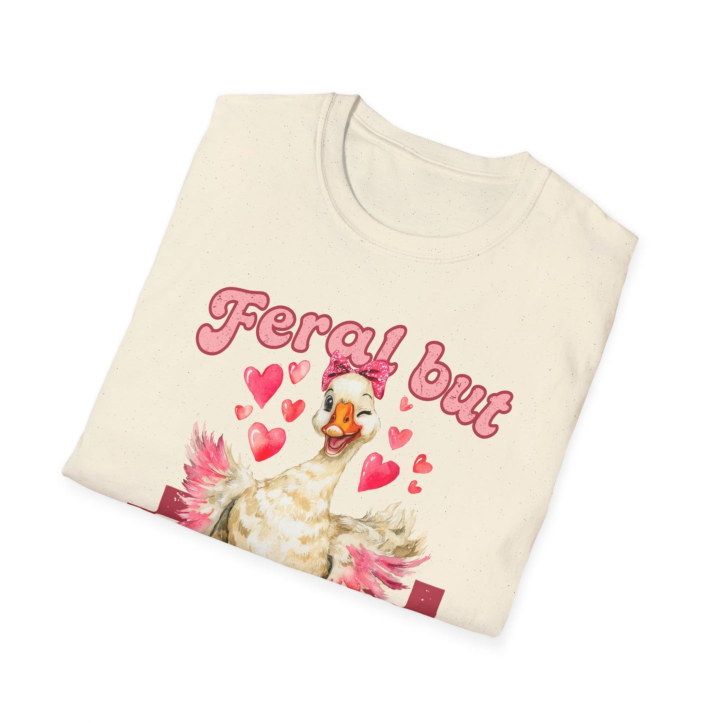 Feral But Flirty Duck Unisex T-Shirt