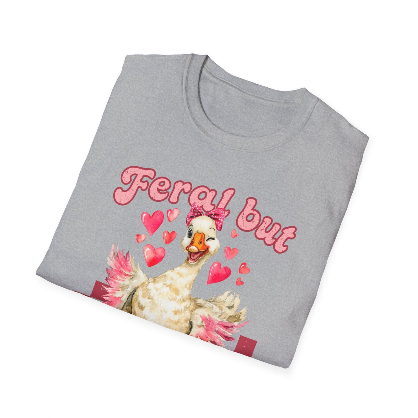 Feral But Flirty Duck Unisex T-Shirt