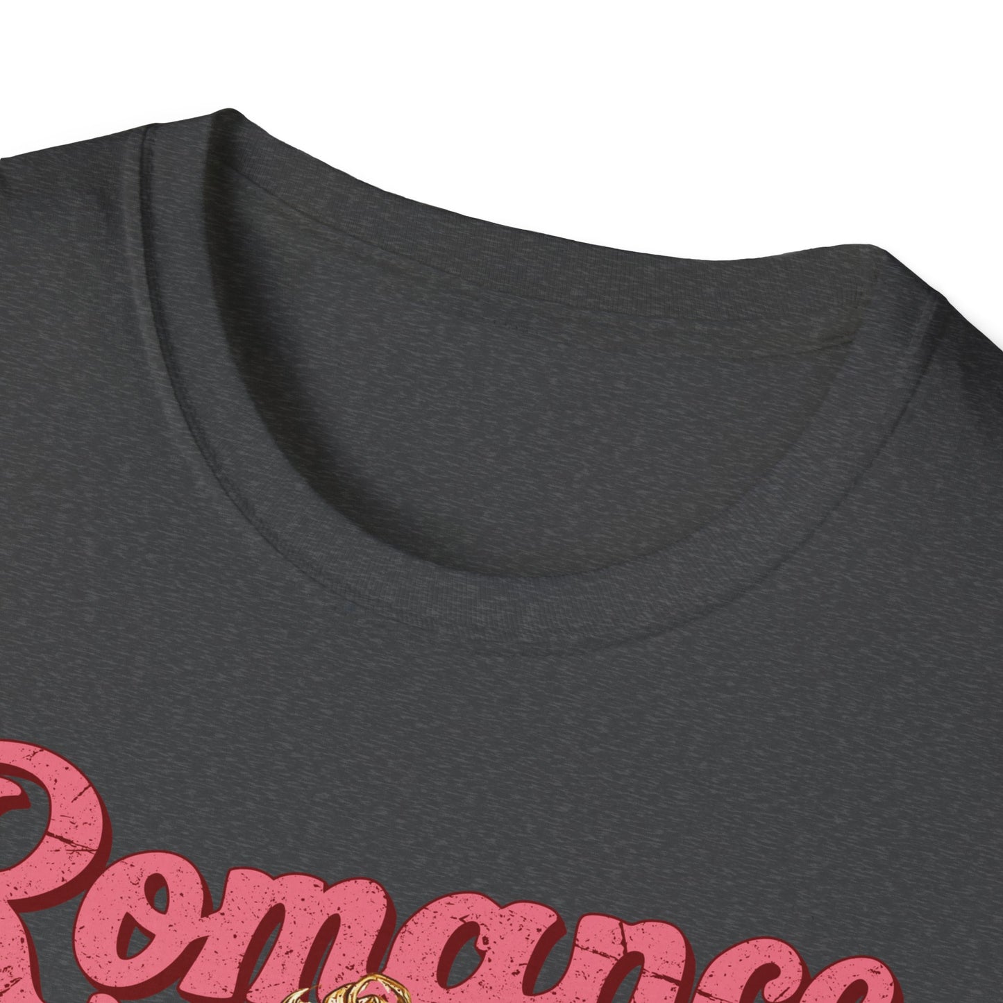 Romance Is a Scam Unisex T-Shirt — Vintage Cupid Satire Valentine Tee
