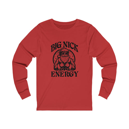 Big Nick Energy Unisex Jersey Long Sleeve Tee