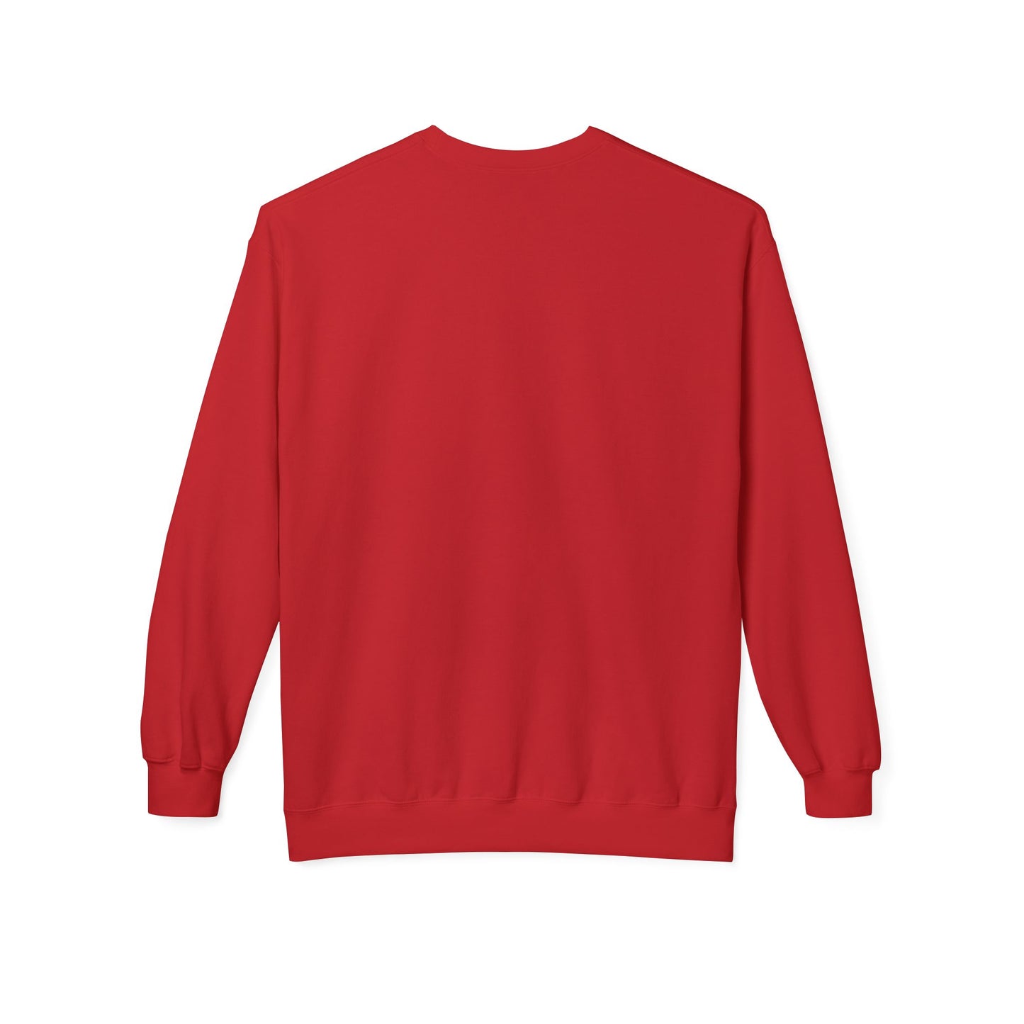Crewneck Unisex Sweatshirt — "Not Today Cupid" Vintage Cherub Valentine Anti-Love Pullover