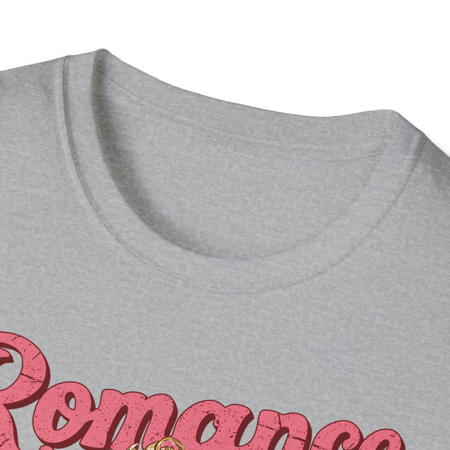 Romance Is a Scam Unisex T-Shirt — Vintage Cupid Satire Valentine Tee