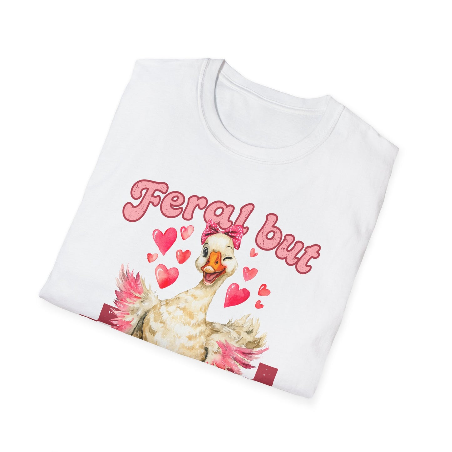 Feral But Flirty Duck Unisex T-Shirt