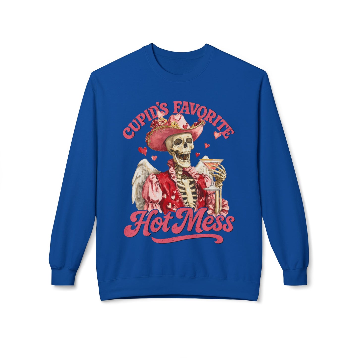 Cupid’s Favorite Hot Mess Unisex Sweatshirt