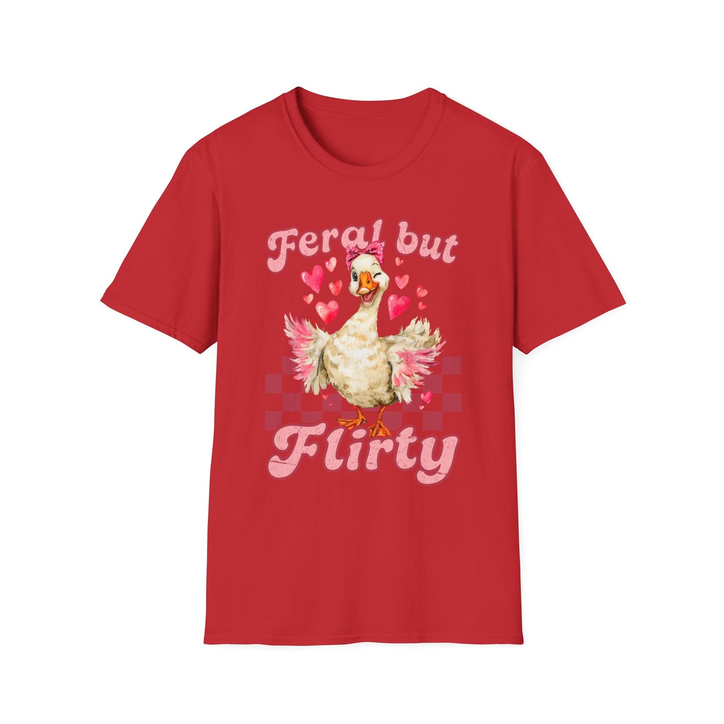 Feral But Flirty Duck Unisex T-Shirt