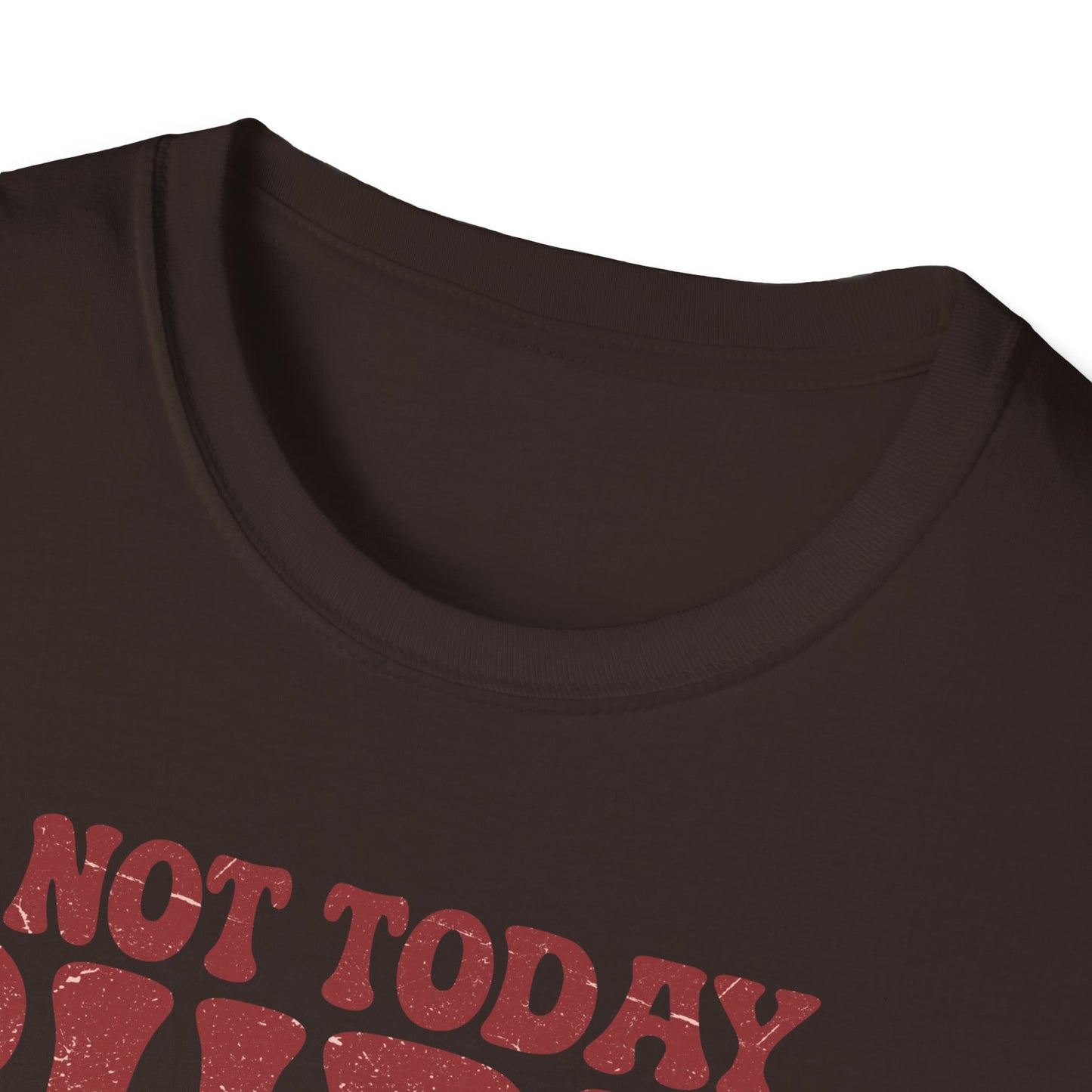 Not Today Cupid Unisex T-Shirt — Funny Vintage Cherub Valentine Tee