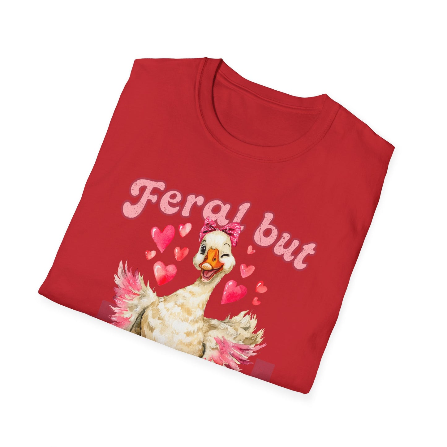Feral But Flirty Duck Unisex T-Shirt