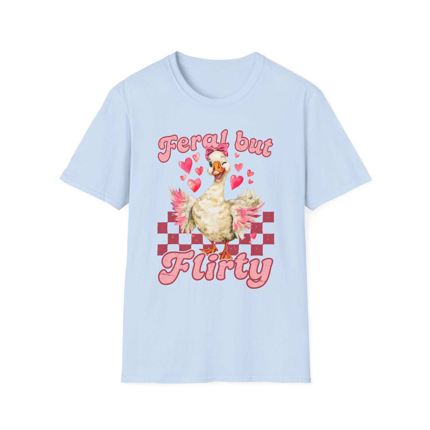 Feral But Flirty Duck Unisex T-Shirt