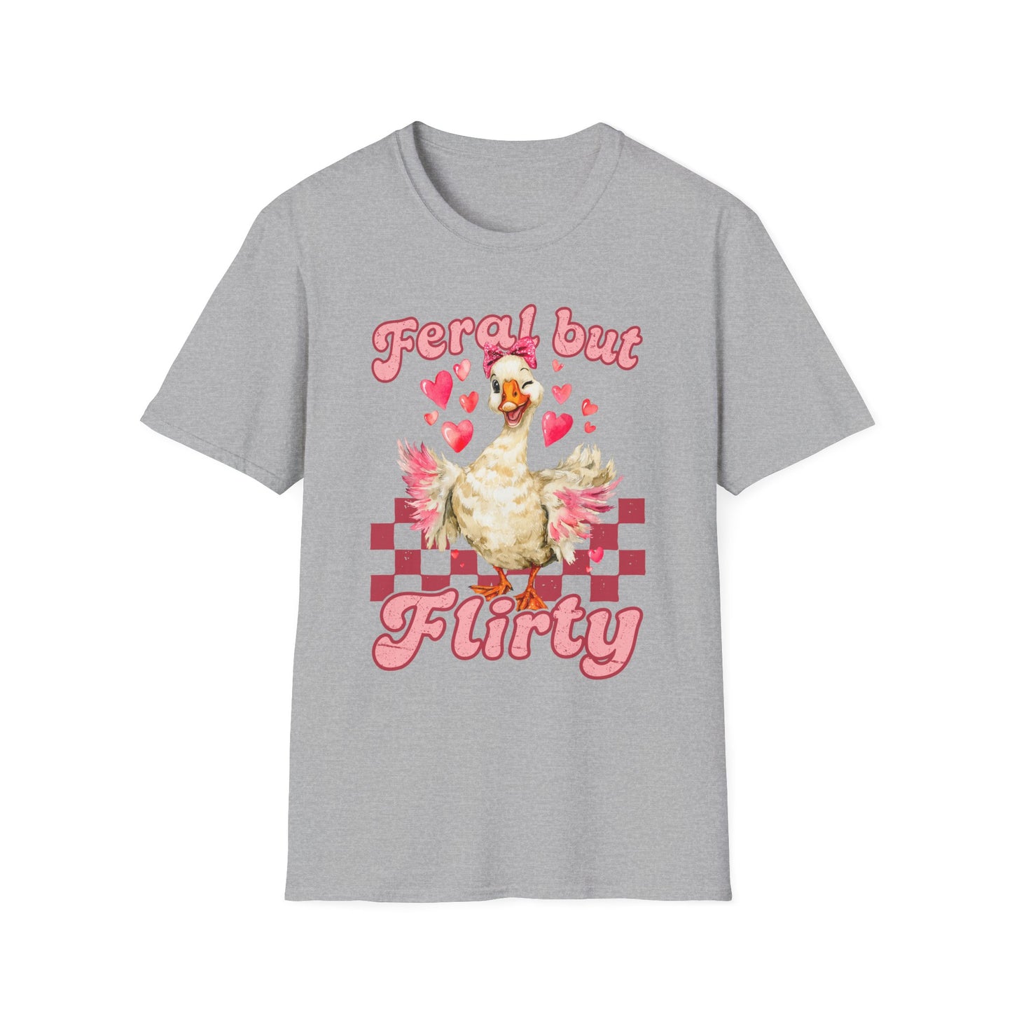 Feral But Flirty Duck Unisex T-Shirt