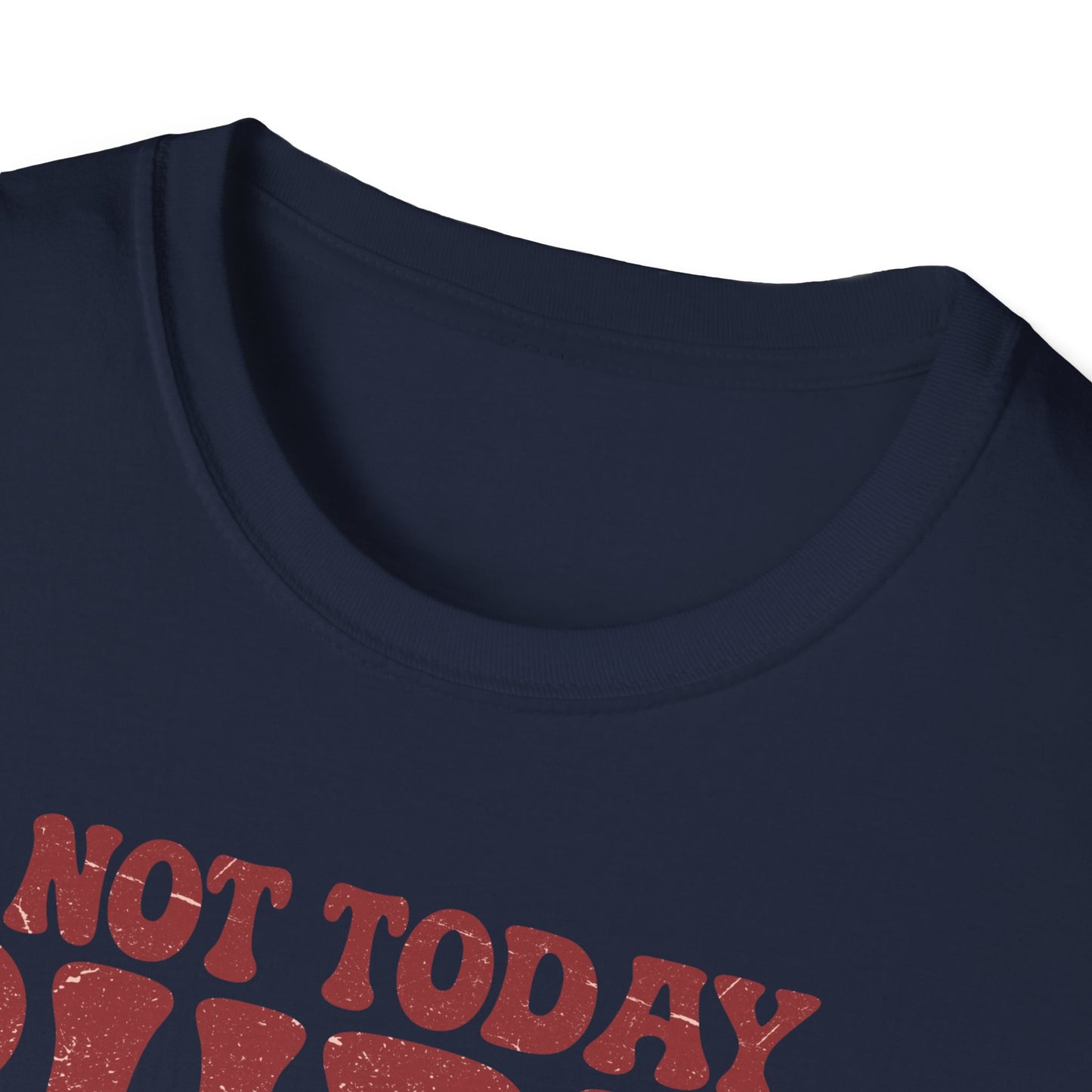 Not Today Cupid Unisex T-Shirt — Funny Vintage Cherub Valentine Tee