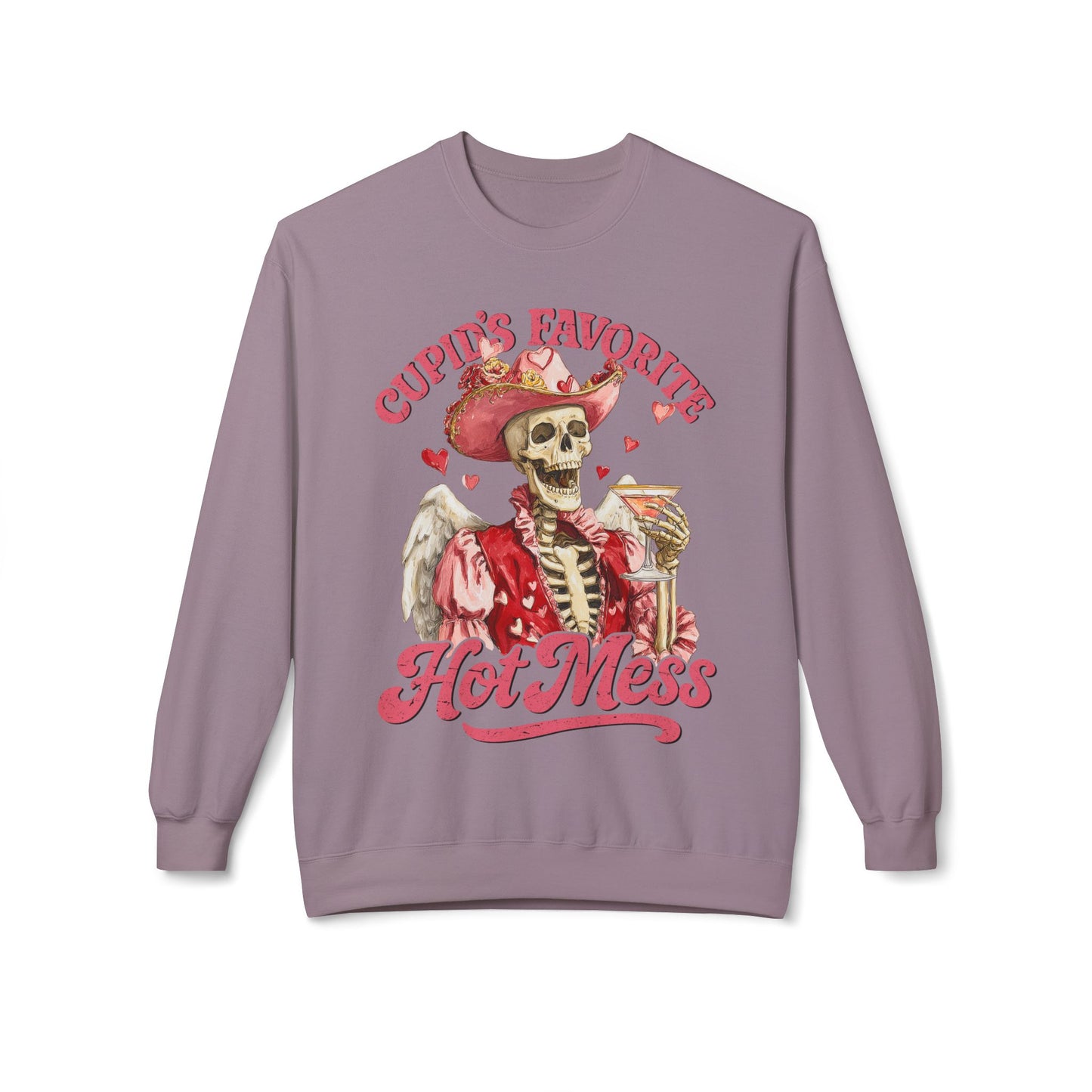 Cupid’s Favorite Hot Mess Unisex Sweatshirt