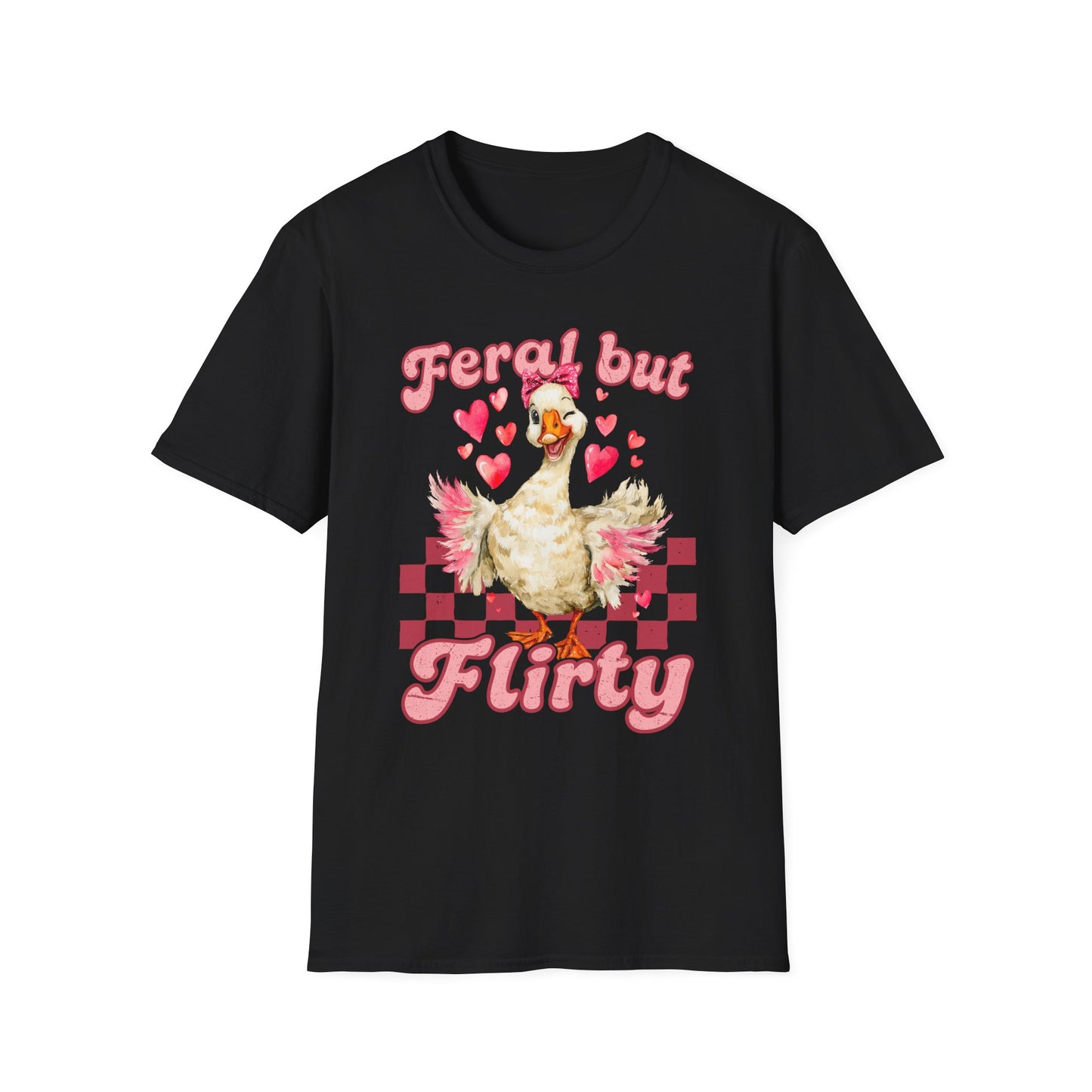 Feral But Flirty Duck Unisex T-Shirt