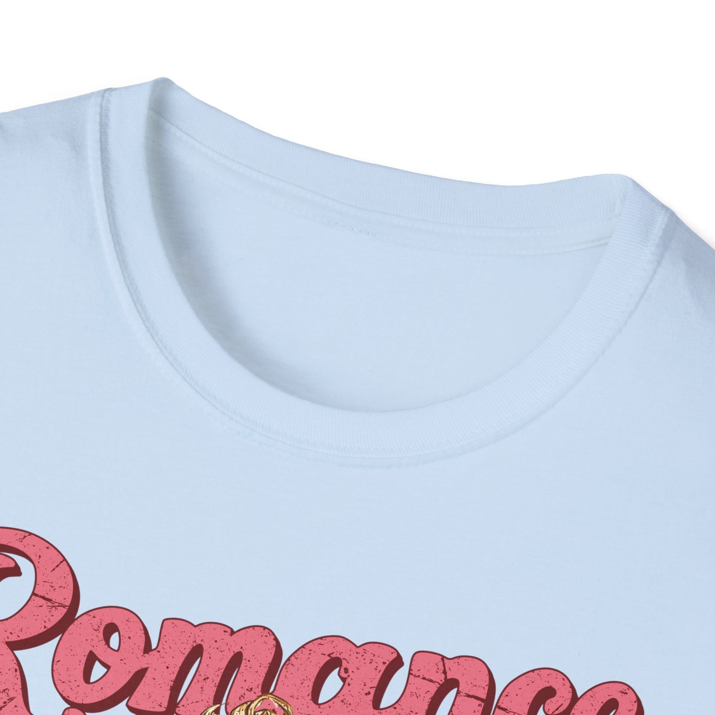 Romance Is a Scam Unisex T-Shirt — Vintage Cupid Satire Valentine Tee
