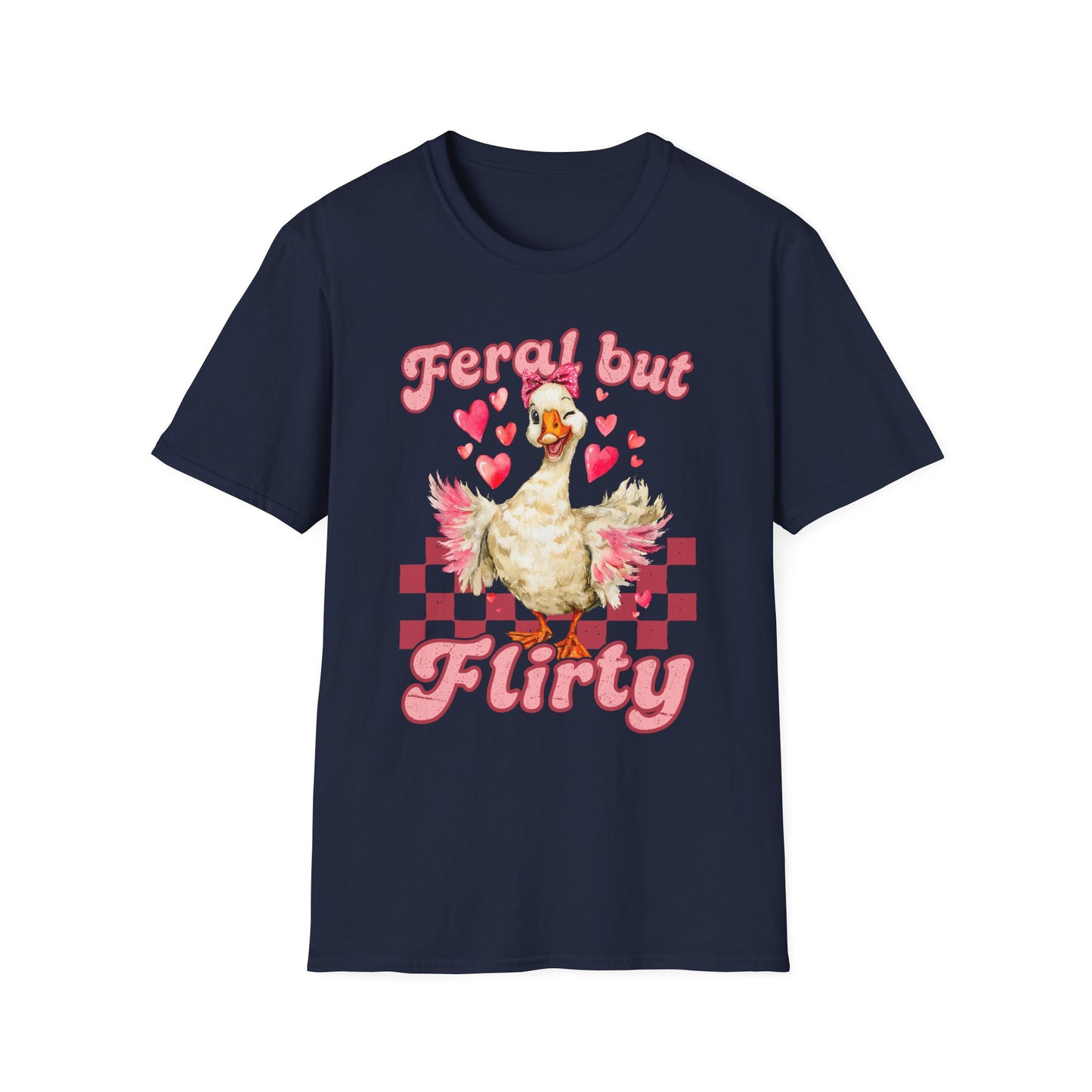 Feral But Flirty Duck Unisex T-Shirt