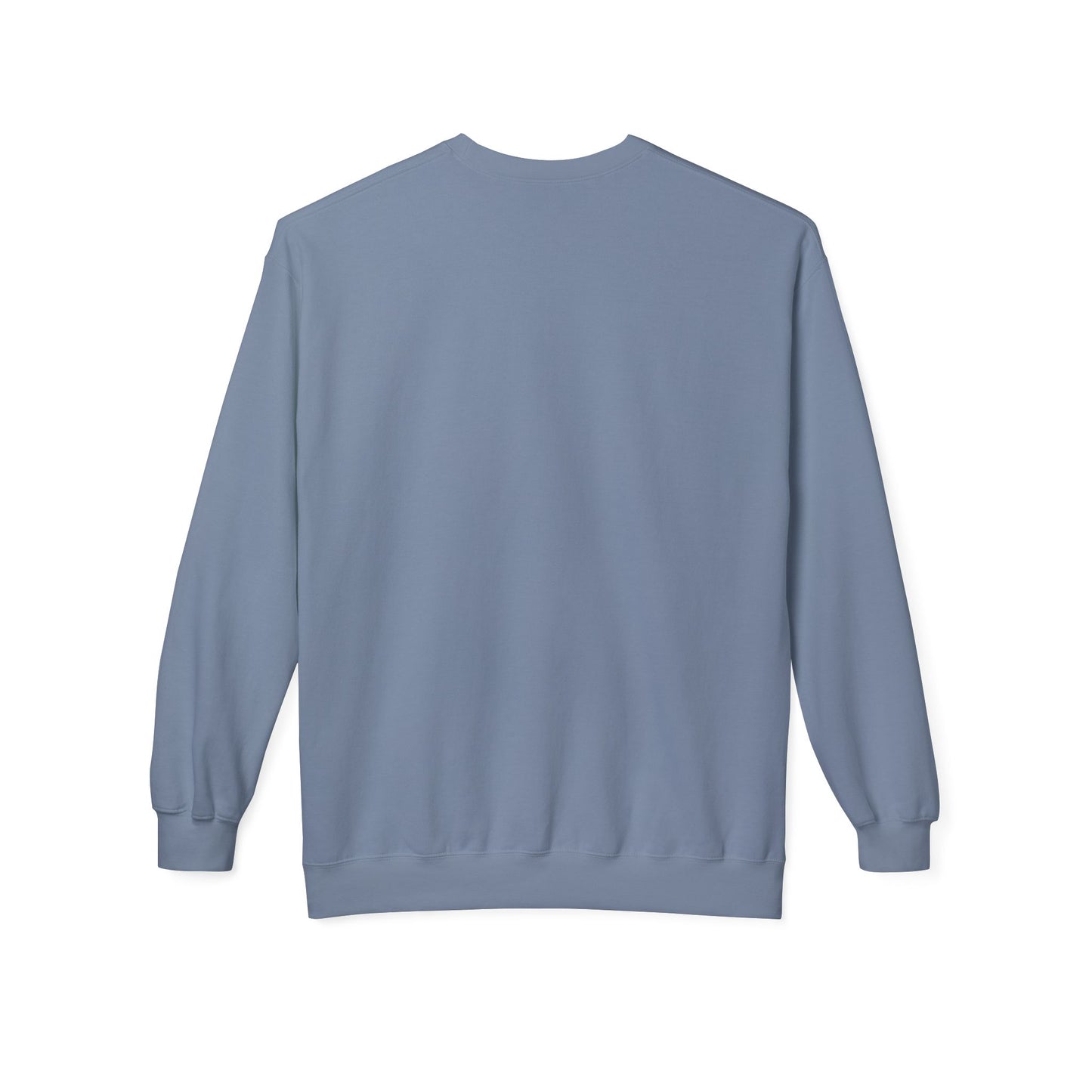 Crewneck Unisex Sweatshirt — "Not Today Cupid" Vintage Cherub Valentine Anti-Love Pullover