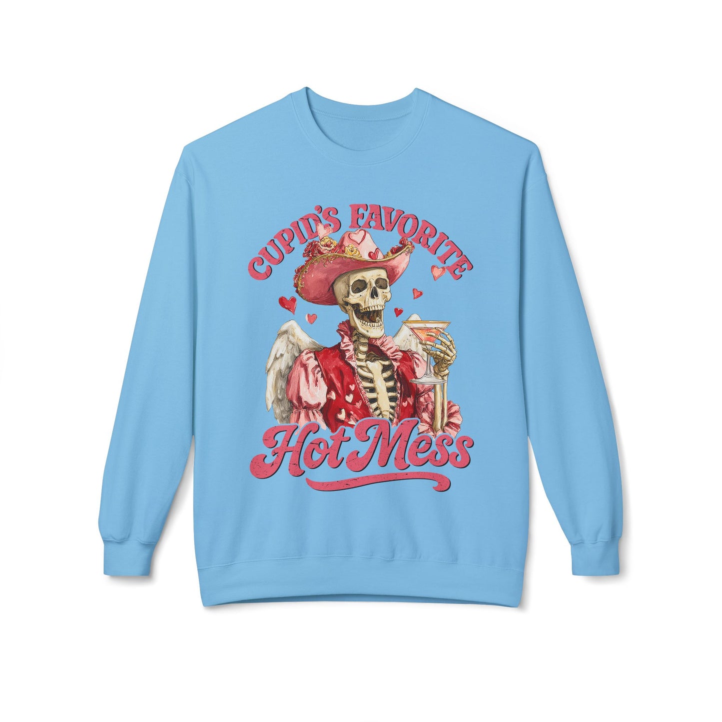Cupid’s Favorite Hot Mess Unisex Sweatshirt