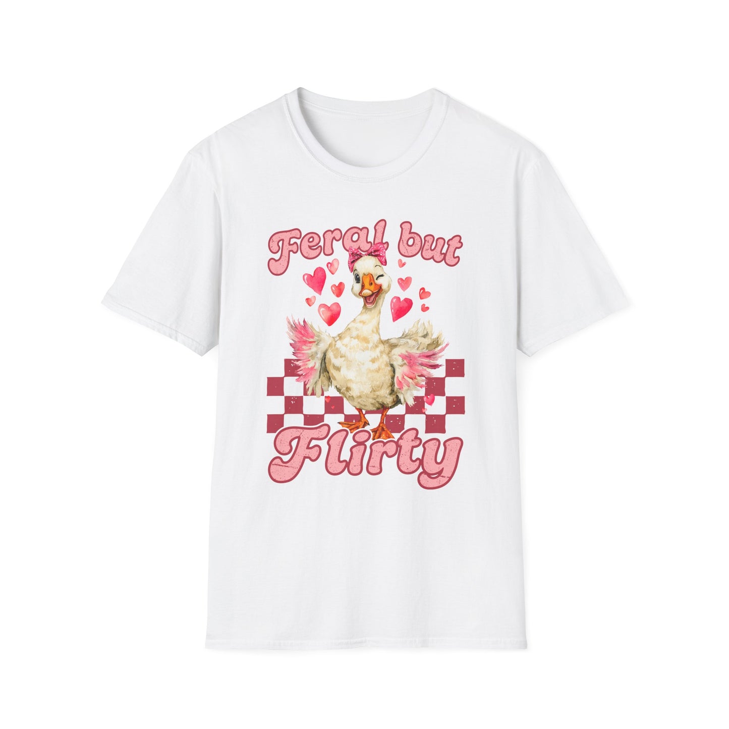 Feral But Flirty Duck Unisex T-Shirt