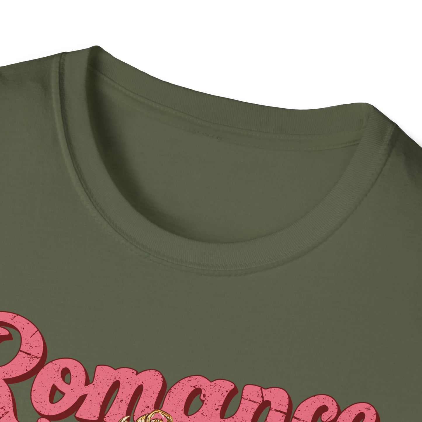 Romance Is a Scam Unisex T-Shirt — Vintage Cupid Satire Valentine Tee