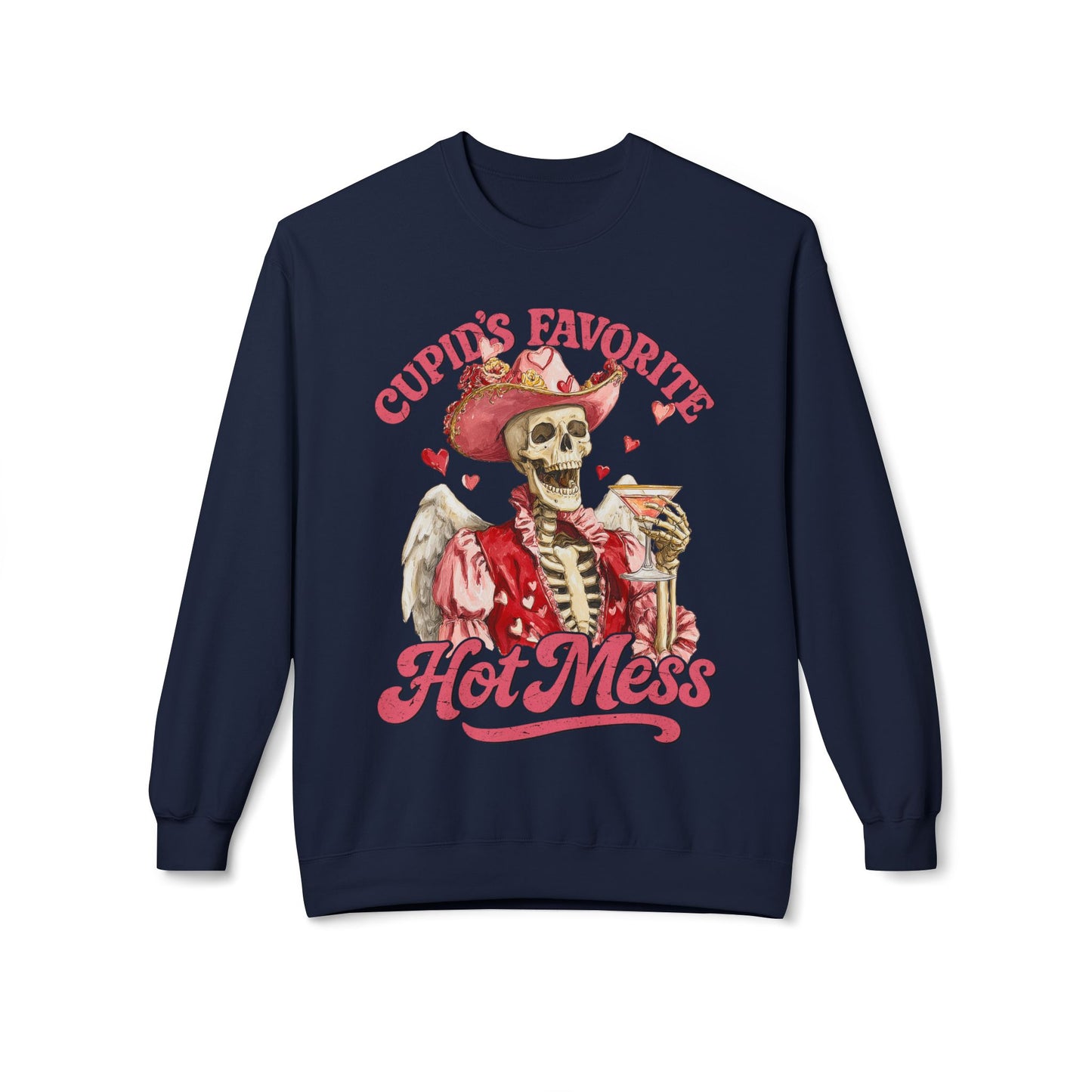 Cupid’s Favorite Hot Mess Unisex Sweatshirt