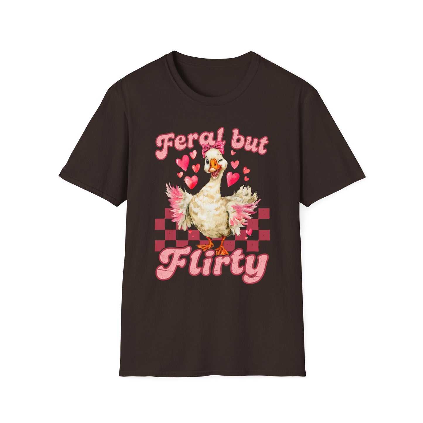 Feral But Flirty Duck Unisex T-Shirt