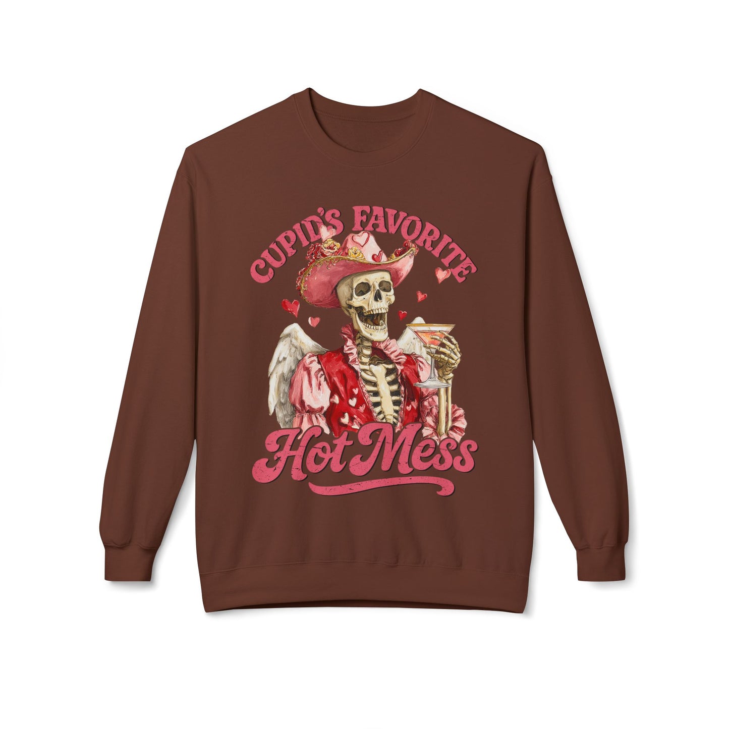 Cupid’s Favorite Hot Mess Unisex Sweatshirt