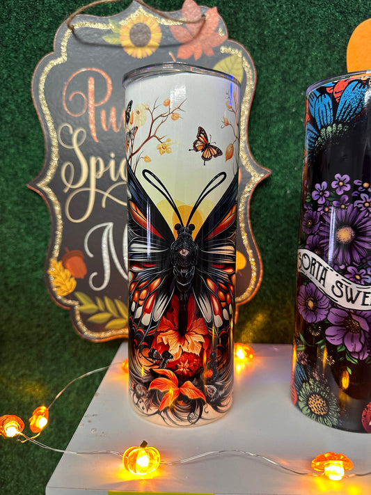 Fall Butterfly Tumbler